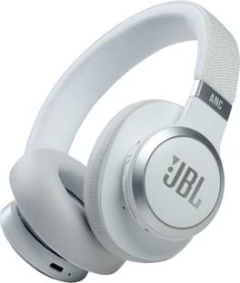 JBL Live 660NC with Smart Adaptive Noise Cancellation, 50 Hr Playtime, Speed Charge Bluetooth