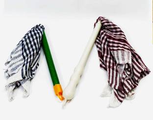 kccb creative hub Combo set of plastic duster, standrard,( multi color) Dry Duster