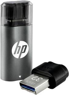 HP x5600B 32 GB OTG Drive Compatible with Desktop Computer, Laptop, Mobile USB 3.1 Metal Case