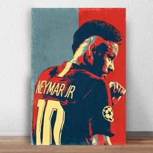 Neymar Jr Poster for Room & Office (13 Inch X 19 Inch, Rolled) Paper Print