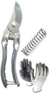 Mass Pro Hand Pruner Tool Garden Scissor Plant Branch Pruning Secateur Scissors for Gardening Pruning Cutter Pruner Sliver Bypass Pruner