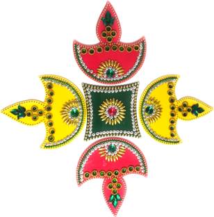 Epoojacart Model 5- Acrylic Rangoli Designs- Rangoli for Festive Decor (Big) Rangoli Stencil