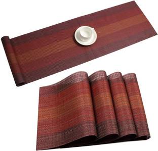 Royalkart Red 135 cm Reversible Table Runner