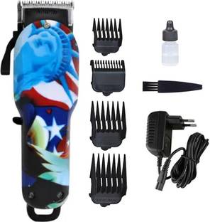 UYHGBFG Professional adjustable Cordless hair trimmer for men watarprof cutter hair cutting machine Runtime: 120 min Trimmer for Men (Multicolor) Trimmer 120 min  Runtime 4 Length Settings