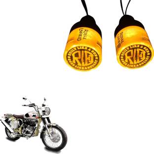 COMICAL Front, Rear LED Indicator Light for Royal Enfield Universal For Bike