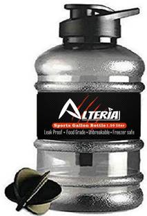 ALTERIA SPORTS GALLON BOTTLE 1.5 L WITH MIXER BALL AND STRAINER 1500 ml Plastic Bottle