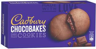 Cadbury Chocobakes Choc Filled Cookies, 150 g Truffles