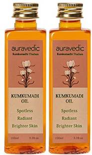 AURAVEDIC Kumkumadi Tailam Face Oil for Glowing Skin 100ml