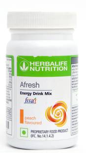 HERBALIFE Nutrition Afresh Energy Drink Peach Energy Drink