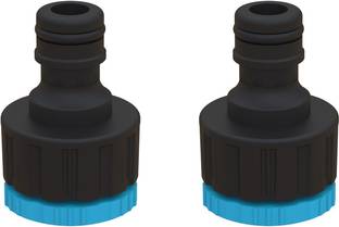 Divine Tree ½ Inch & ¾ Inch Faucet Water Pipe Dual Tap Connector for Garden Water Hose Quick Hose Connector
