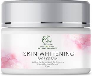 Natural Elements Skin Whitening Face Cream for Lightens the skin & Improves natural Fairness | For Men & Women, Suitable for all skin types