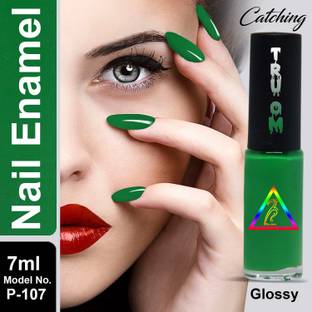 TRUOM Nail Enamel with Glossy Look Fashion Paint ( Model No - P - 107 )Catching (Catching)