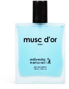 Adiveda Natural Musk D'or Perfume For Men- Floral, Woody and Musky Fragrance New Collection Prefume - 100 ml Eau de Parfum  -  100 ml