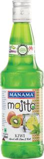 MANAMA Kiwi Mojito Syrup, Mixer for Mocktails and Cocktails 500ML