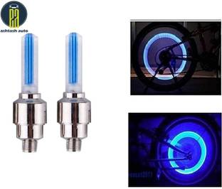 ASHTASH AUTO Aluminium Tyre Valve Cap for Bike, Car