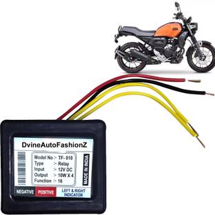 DvineAutoFashionZ Front, Rear, Side Flasher Indicator Light for Yamaha Universal For Bike
