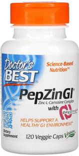 Doctor's Best PepZin GI, Zinc-L-Carnosine Complex, 120 Veggie Caps