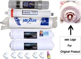 nexus pure 100GPD RO MEMBRANE+ALKALINE - COPPER+CARBON+SEDIMENT+5MICRON SPUN Solid Filter Cartridge