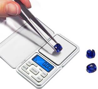 Qozent 0.01g to 200g Gold Weighing Scale Displays Units in G, OZ, TL, CT Jewellery, Gems & Medicine Weighing Scale