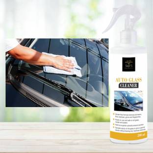 SAPI'S Auto Glass Cleaner Glass Cleaner, Removes All Stains, Grime and Fingerprints For All Vehicle and Multi Purpose Use - 1 Liter Car Care/Car Accessories/Automotive Products, Auto Glass Cleaner for All Type of Glasses Vehicle Interior Cleaner