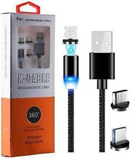 SANNO WORLD Power Cord 1 m Multi Magnetic Fast Charger LED Light,Unbreakable Cable