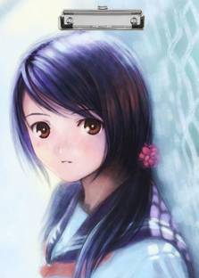 flipdecor sad cartoon girl