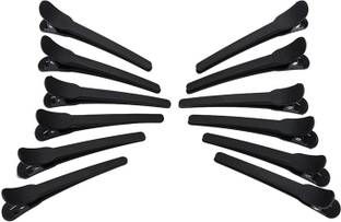 QAKVI Hair Partition clip, Cutting for Parlor, Saloon and Home Use for Women and Girls, hair section clip (Pack of 12) Hair Pin
