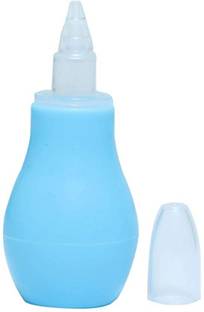 Beebaby Nose Cleaner, Nasal Aspirator with silicone nozzle - Blue, 3M+ Manual Nasal Aspirator