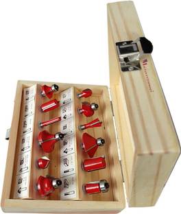 MALFAH ENTERPRISES ROUTER BITS SET MAF 6MM 12PCS SET Rotary Bit Set