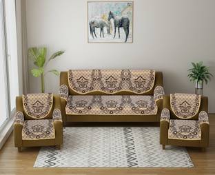 Multitex Cotton Damask 3 Seater Sofa Cover