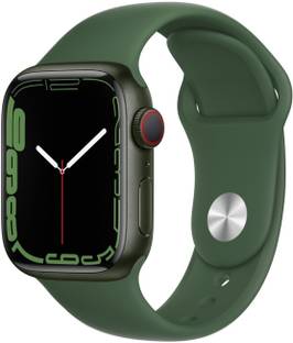 Apple Watch Series7 (GPS + Cellular, 41mm) - Green Aluminium Case-Clover Sport Band
