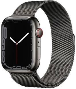 Apple Watch Series7 (GPS+Cellular-45mm)Graphite Stainless Steel Case-GraphiteLoop