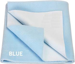 Casanest CASA-NEST Water Proof & Washable Baby Care Dry Sheet & Bed Protector (50cm X 70cm, Small, Blue, Set of 1)1 waterproff rectangle