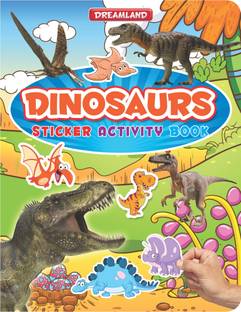Sticker Activity Book - Dinosaurs