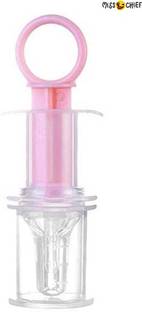 Miss & Chief by Flipkart Baby Dispenser Needle Feeder Medicine Dropper (Medicine Feeder 'Pink', Pack of 1)  - Silicon