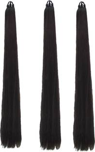 MX WOMEN HAIR STYLE Stylish Black volumizer Hair Extension