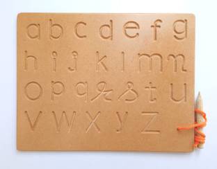 MECDOIT INTERNATIONAL Small Alphabet Tracing Board for Kids Education (Pack of 1)