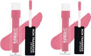 Insight Non Transfer Waterproof Liquid Lip Color (LG40-04) (Pack Of 2)