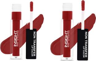 Insight Non Transfer Waterproof Liquid Lip Color (LG40-22) (Pack Of 2)