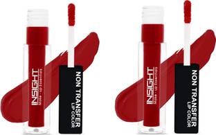 Insight Non Transfer Waterproof Liquid Lip Color (LG40-21) (Pack Of 2)