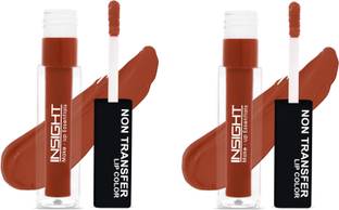Insight Non Transfer Waterproof Liquid Lip Color (LG40-11) (Pack Of 2)