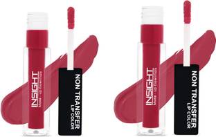 Insight Non Transfer Waterproof Liquid Lip Color (40-12) (Pack Of 2)