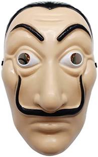 yubirth Mask LA CASA De Papel Money Heist Realistic Men Halloween Party Face Mask Party Party Mask
