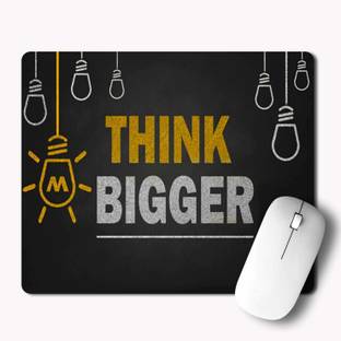 ZORI Non-Slip Think Bigger, Motivational Quotes Printed Mouse Pad for Gaming Computer, Laptop, PC Mouse Pad Non Slip Base Mousepad