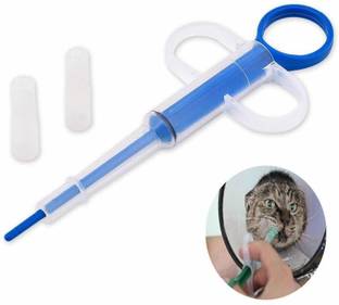 FITUP Pet Medicine Feeder - Pet Pill Poppers Handy Durable Pet Pill Dispenser Oral Tablet Capsule or Liquid Medical Feeding Tool Kit Silicone Syringes for Cats Dogs Small Animals Pet Health Supplements