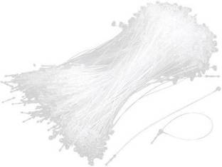 greengrow 7" White 2000 Pcs Plastic Loop Lock Pins Nylon plastic Tip, Plastic Pins, Plastic Tip  Pins