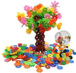 SKEDIZ 150 Interlocking Plastic Disc Set - A Creative and Educational Alternative to Building Blocks - A Great Stem Toy for Both Boys and Girls