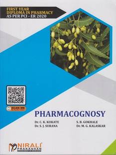 PHARMACOGNOSY (First Year FY Diploma Pharmacy - PCI's ER 2020)