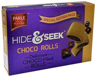 PARLE Hide & Seek Choco Filled Rolls Cream Cracker Biscuit