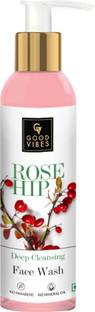 GOOD VIBES Rosehip Deep Cleansing  (120 ml) Face Wash